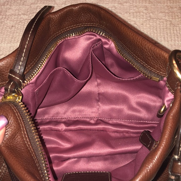 Authentic leather Coach purse - Picture 4 of 7